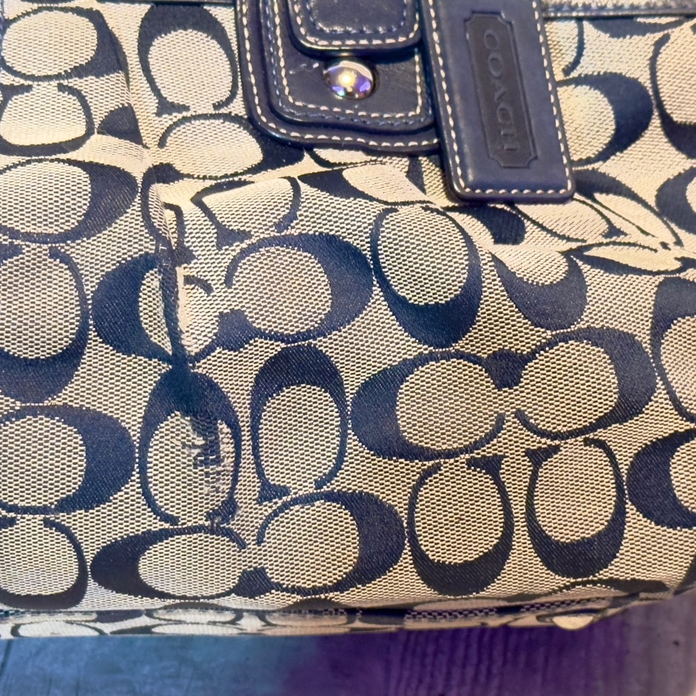 Coach Pleated Signature Soho Bag - Picture 9 of 15